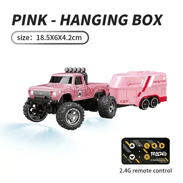 RipRush™ Mini Monster 1:64 – Off-Road LED Alloy Racer