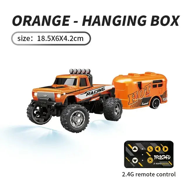 RipRush™ Mini Monster 1:64 – Off-Road LED Alloy Racer
