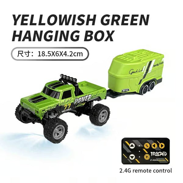 RipRush™ Mini Monster 1:64 – Off-Road LED Alloy Racer