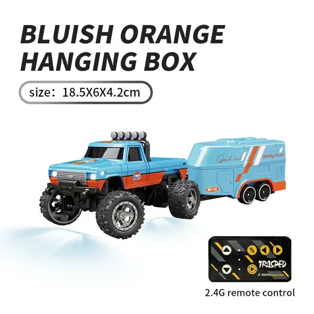 RipRush™ Mini Monster 1:64 – Off-Road LED Alloy Racer