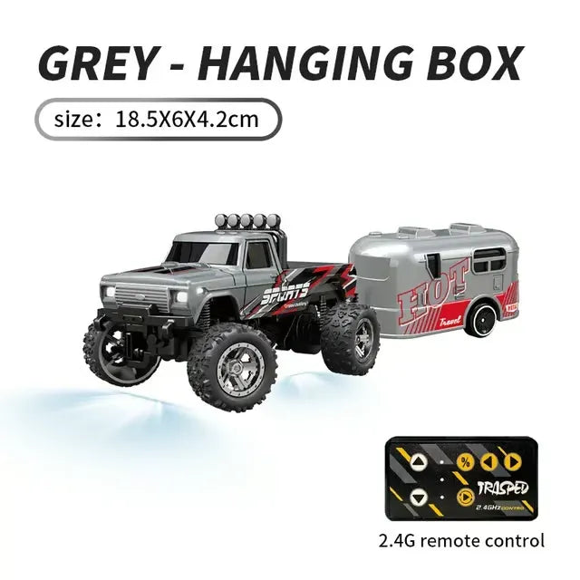 RipRush™ Mini Monster 1:64 – Off-Road LED Alloy Racer