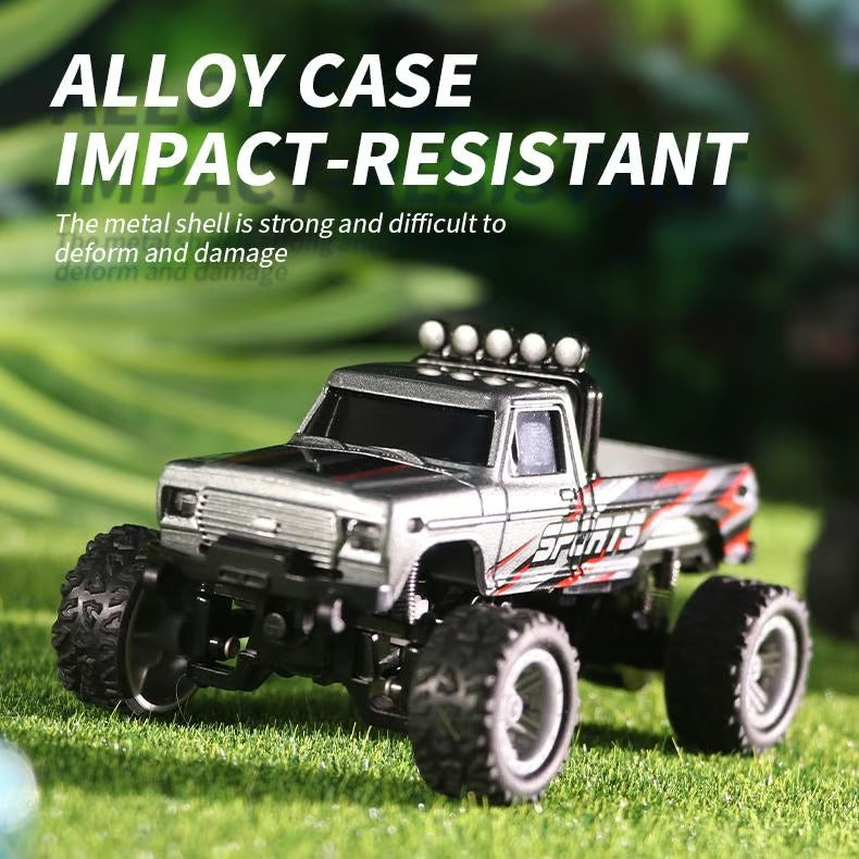 RipRush™ Mini Monster 1:64 – Off-Road LED Alloy Racer